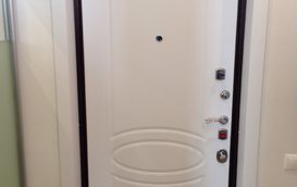 Обивка дверей МДФ панелями - 2